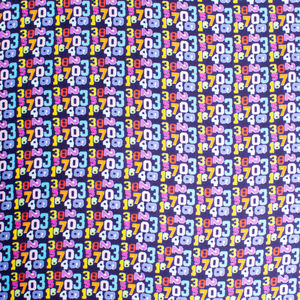 FEFE NAVY BLUE & FIGURE PRINT PAISLEY POCKET SQUARE | MENS SIZE 32CM